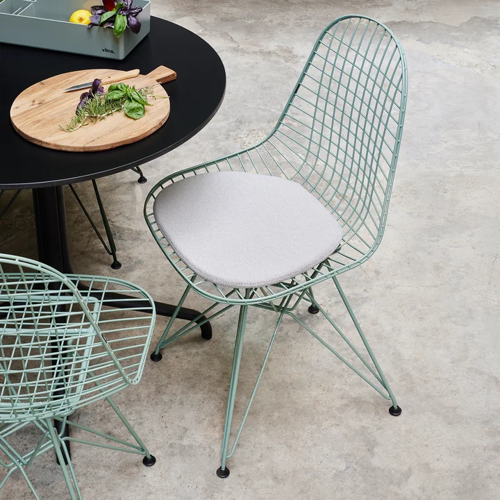 Draadstoel DKR (H 43 cm) van Vitra
