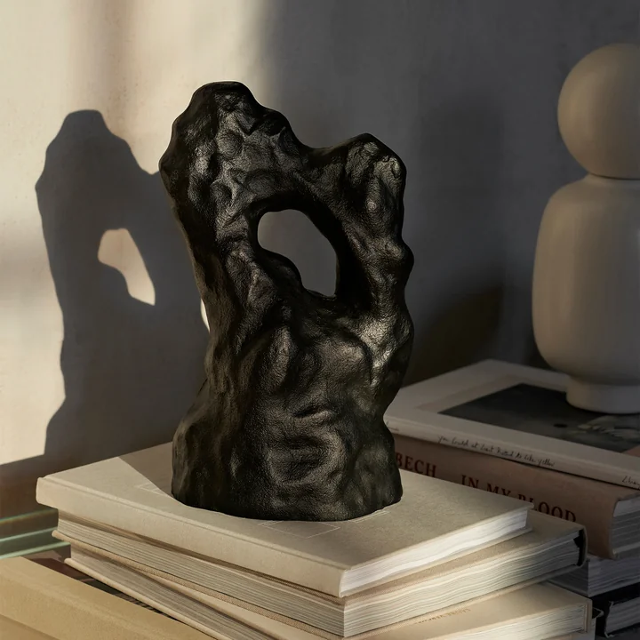Ferm Living - Grotto Sculptuur, zwart
