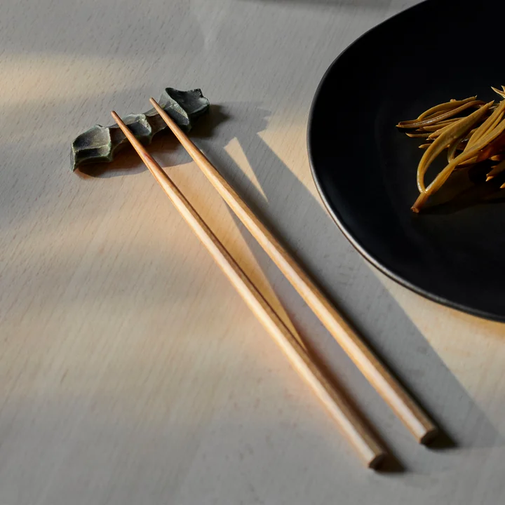 Serre Bestekbakje van Ferm Living in de kleur mosgroen