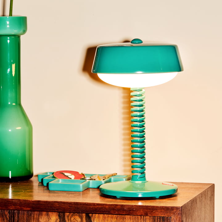 Bellboy Batterij lamp, jungle groen door Fatboy