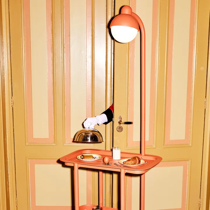 Jolly Serveerwagen, mandarijn van Fatboy