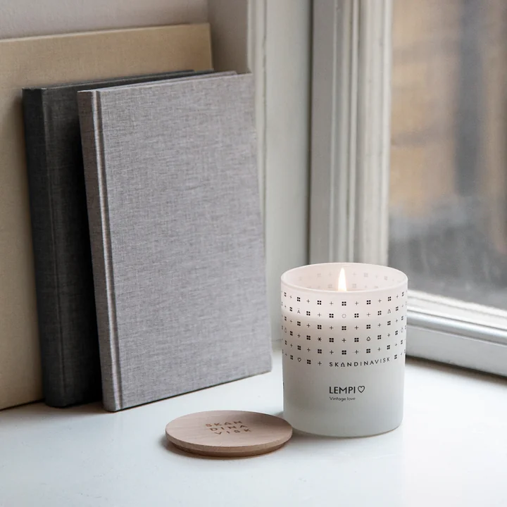 Geurkaars met deksel van Skandinavisk
