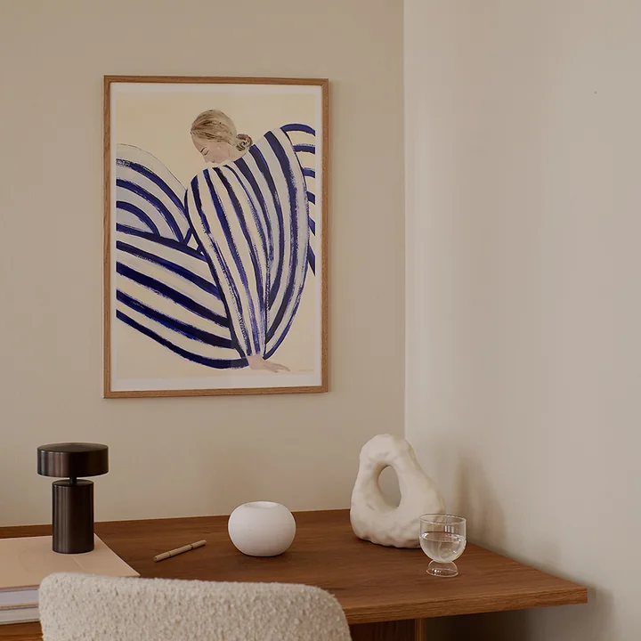 Blue Stripe At Concorde door Sofia Lind