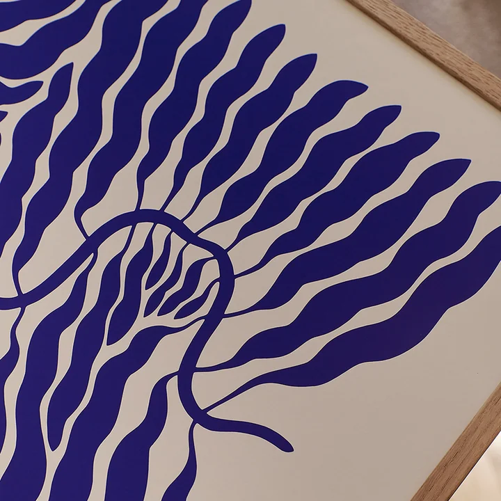 Little Blue door Linnéa Andersson van The Poster Club