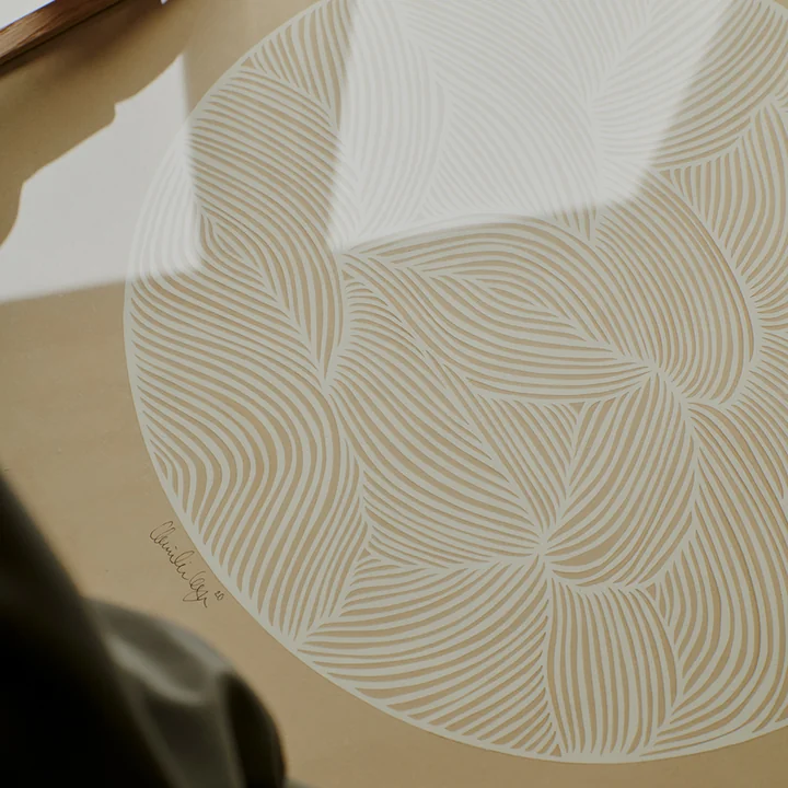 Moon No. 01 van Little Detroit door The Poster Club