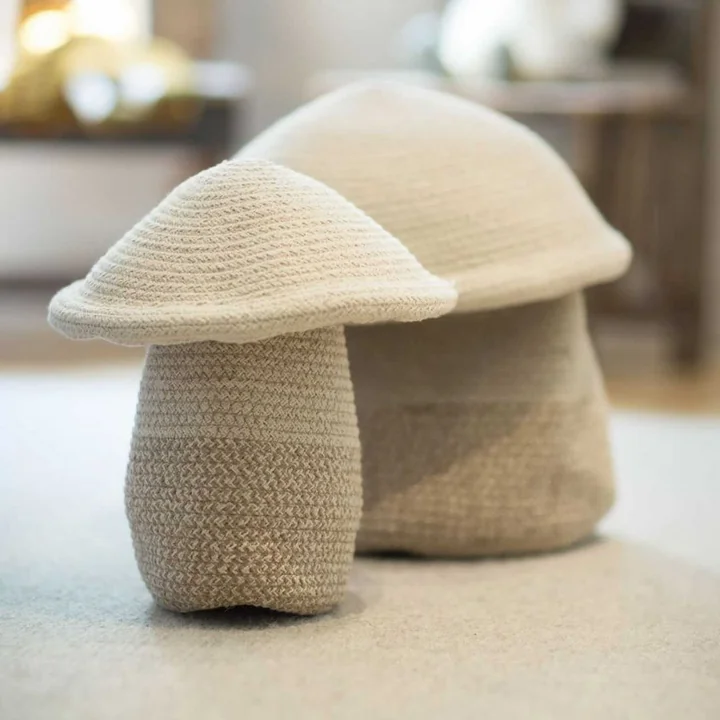 Paddestoel opbergmand van Lorena Canals