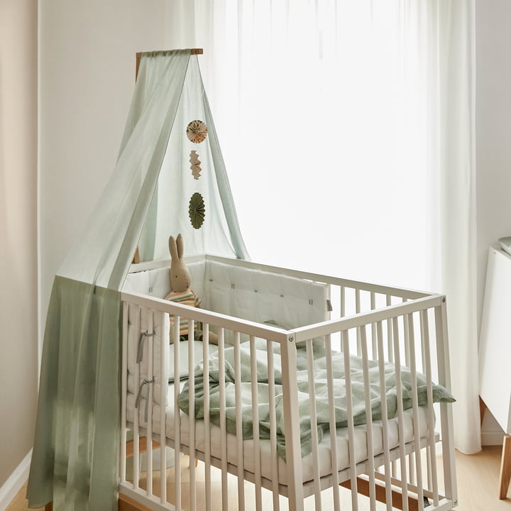 Leander - Luifel voor Linea en Luna babybedje