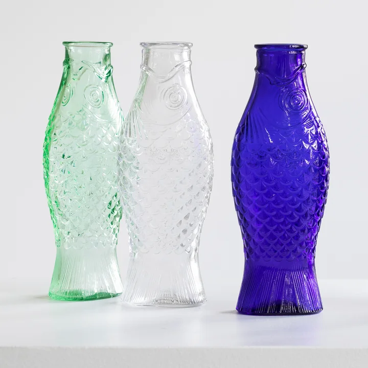 Fish & Fish Glazen fles van Serax