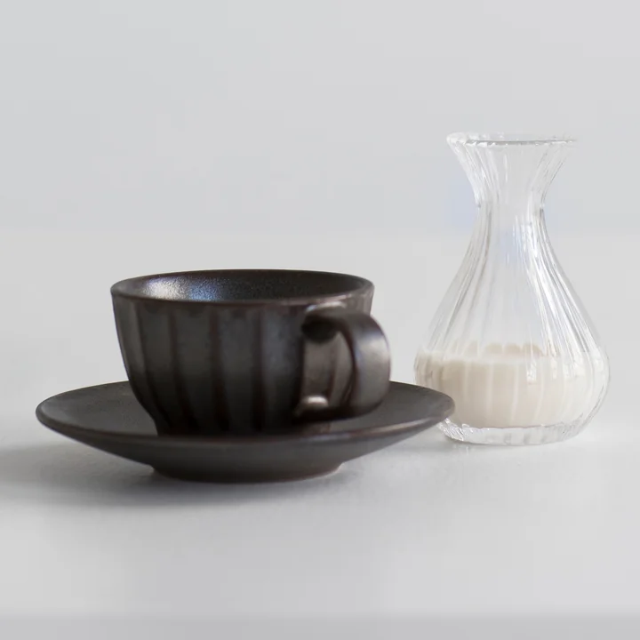 Inku Espressokop met schotel van Serax