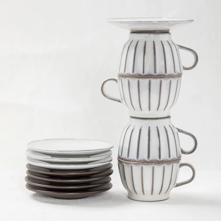 Inku Espressokop met schotel van Serax
