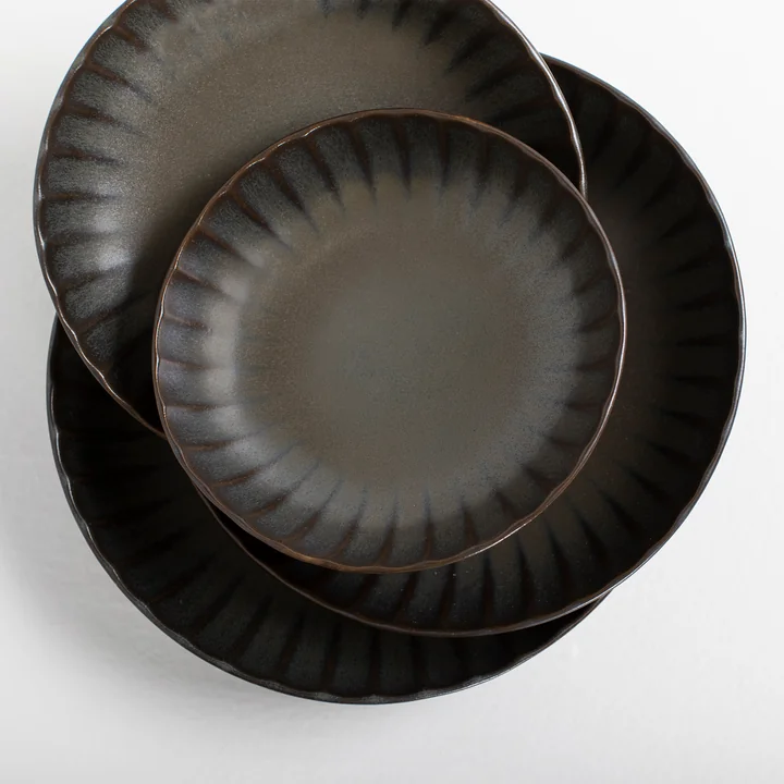 Inku Plaat van Serax in de kleur groen