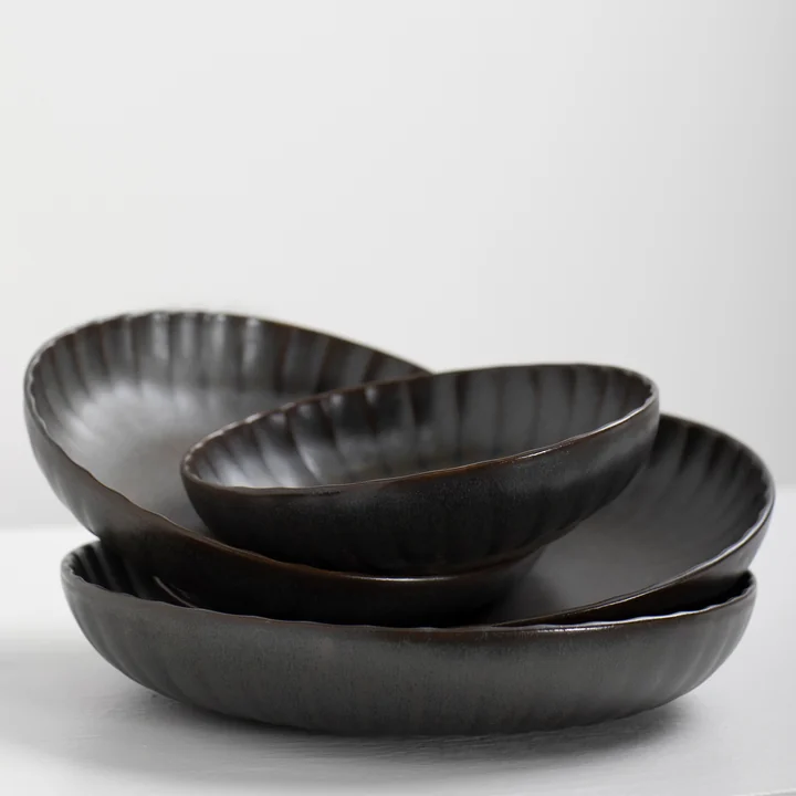 Inku Plaat van Serax in de kleur groen