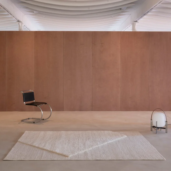 Oblique Wollen tapijt van nanimarquina