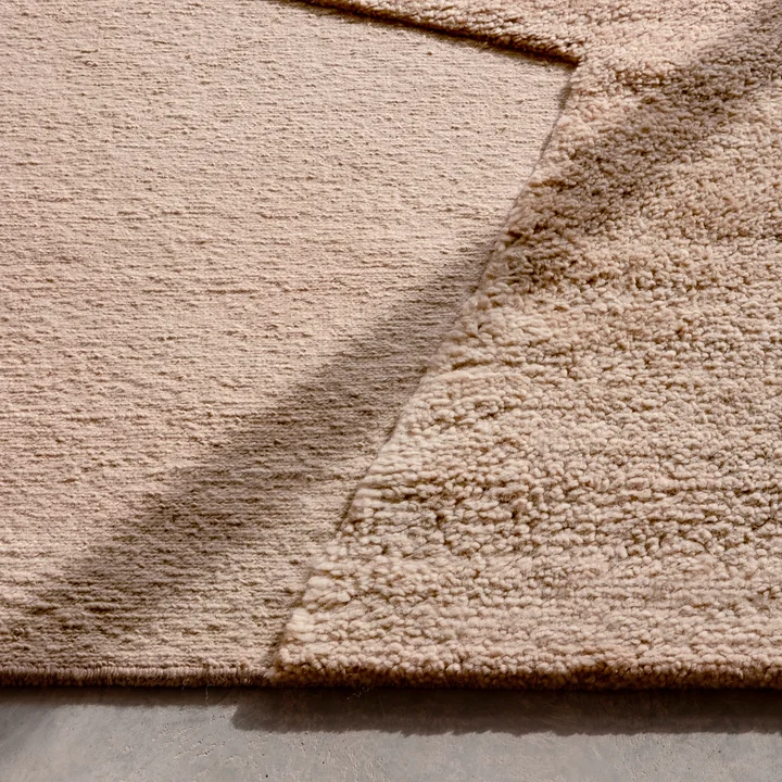 Oblique Wollen tapijt van nanimarquina