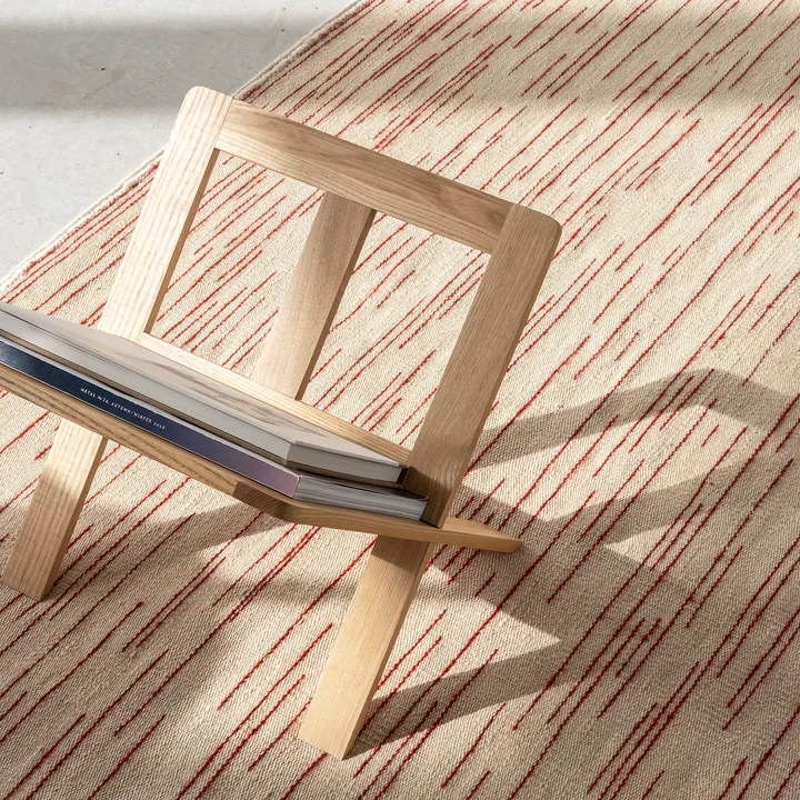 Doblecara wollen tapijt van nanimarquina