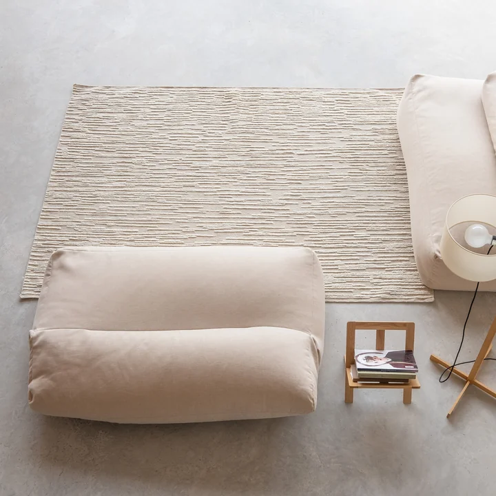 Doblecara wollen tapijt van nanimarquina