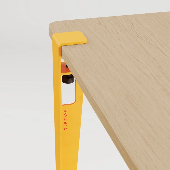 Kindertafelpoot, H 50 cm, zonnig geel by TipToe