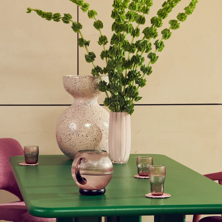 Pols Potten - Boolb Vaas, lichtroze, Meloenvaas, lichtroze