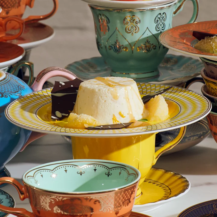 Pols Potten - Chess Bord, geel/goud