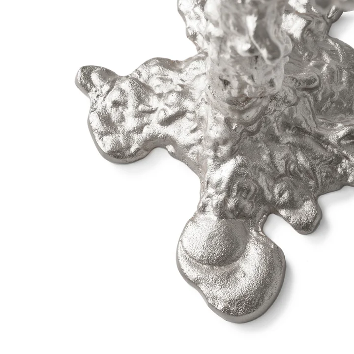 Pols Potten - Drip Kandelaar, 4-armig, zilver