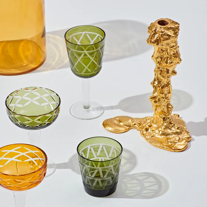 Pols Potten - Drip Kandelaar, L, goud