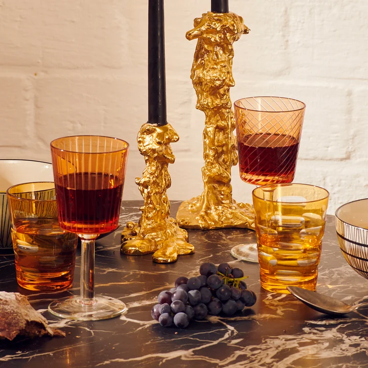 Pols Potten - Library Wijnglas, veelkleurig