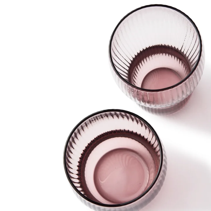 Pols Potten - Pum longdrinkglazen, donkerpaars