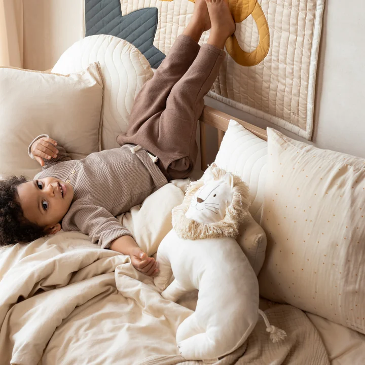 Nobodinoz - White Lion Kussen