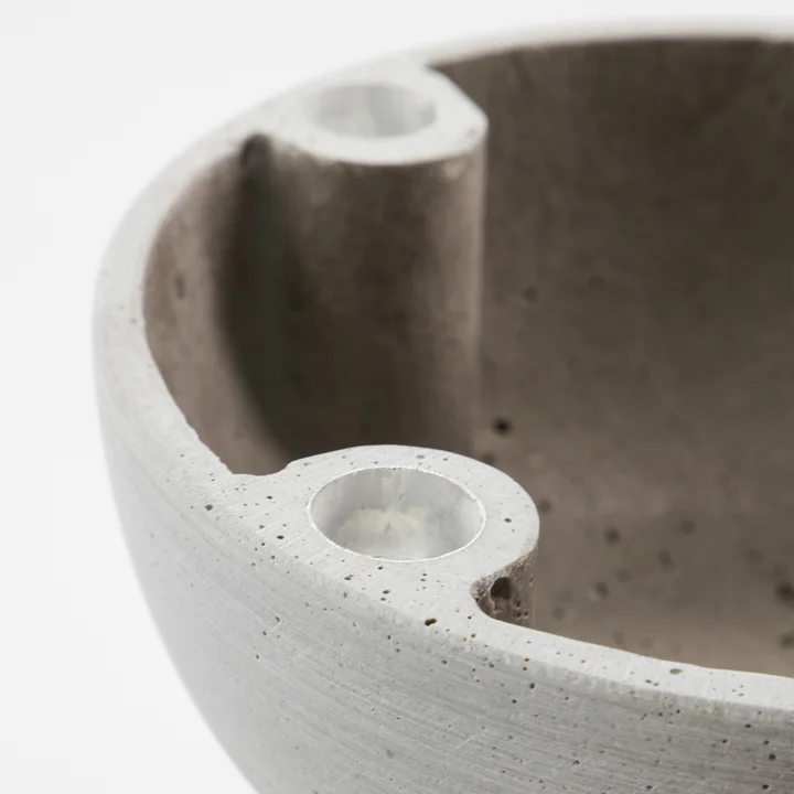 Marb Kandelaar van House Doctor in de kleur grijs