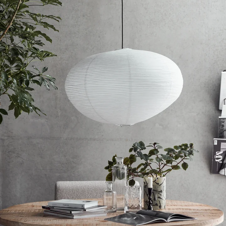 House Doctor - Rica Lampenkap, wit, ovaal