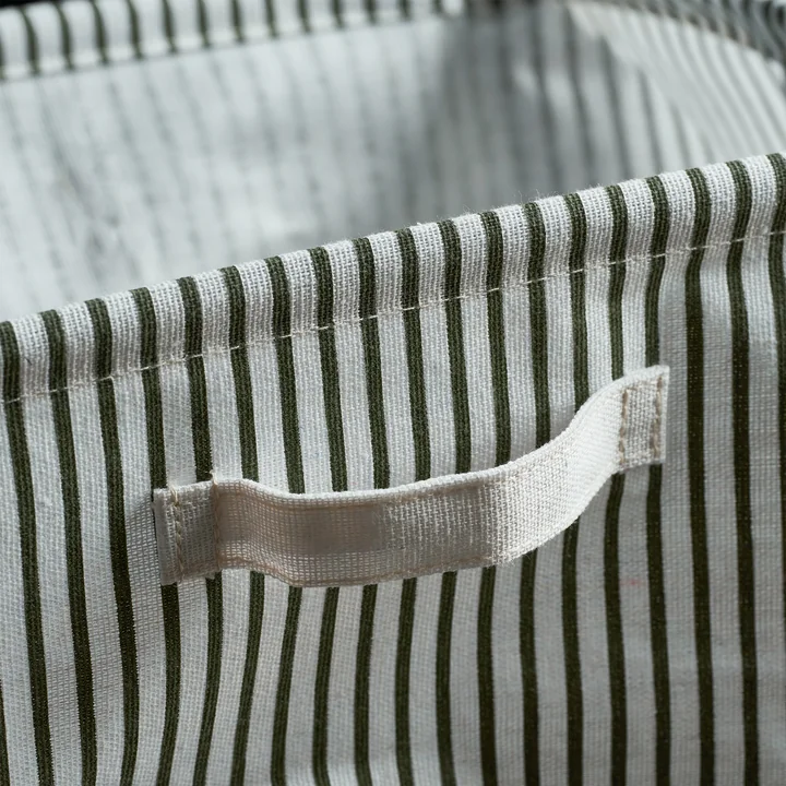 House Doctor - Store Opbergmand, H 20 cm, groen