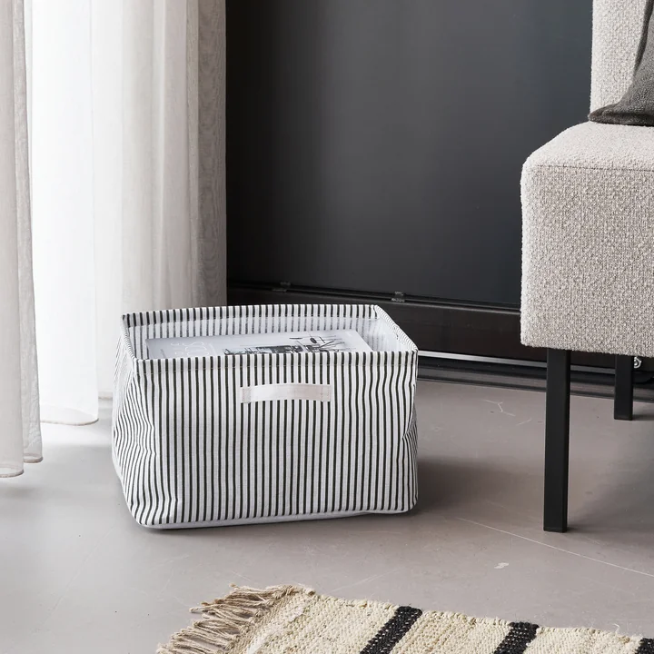 House Doctor - Store Opbergmand, H 20 cm, groen