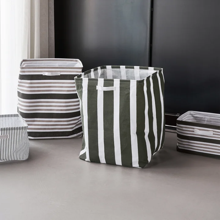 House Doctor - Store Opbergmand, H 50 cm, groen