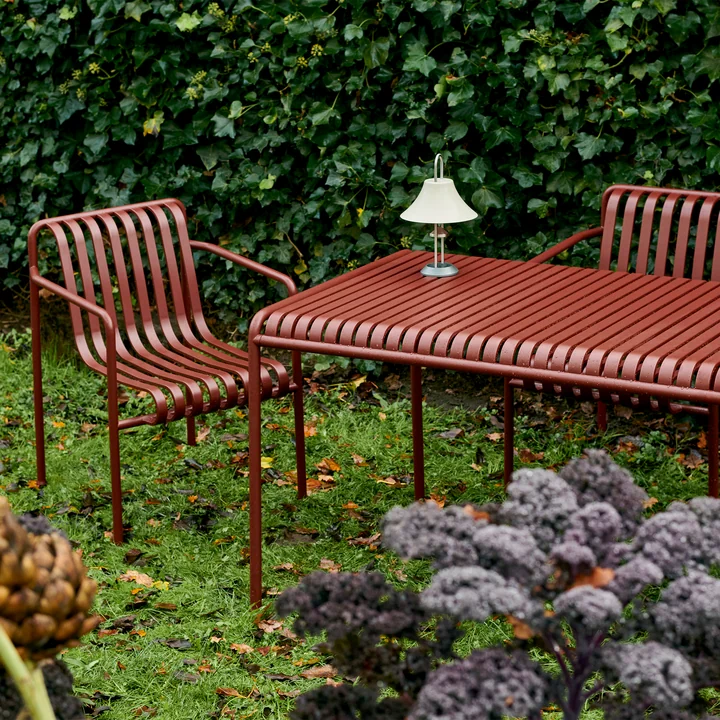 HAY Palissade Dining Armchair -, ijzerrood