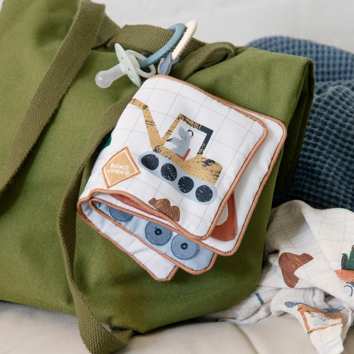 Sebra - Stoffen doeboek, Drukke bouwers