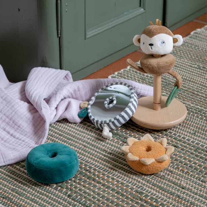 Stapelspel Maci de aap, veelkleurig door Sebra