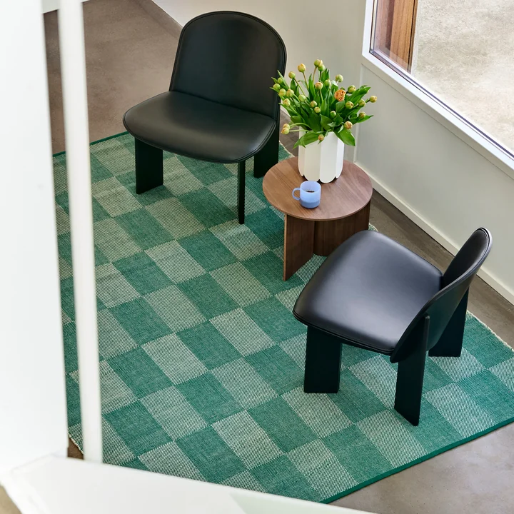 Het checktapijt van HAY