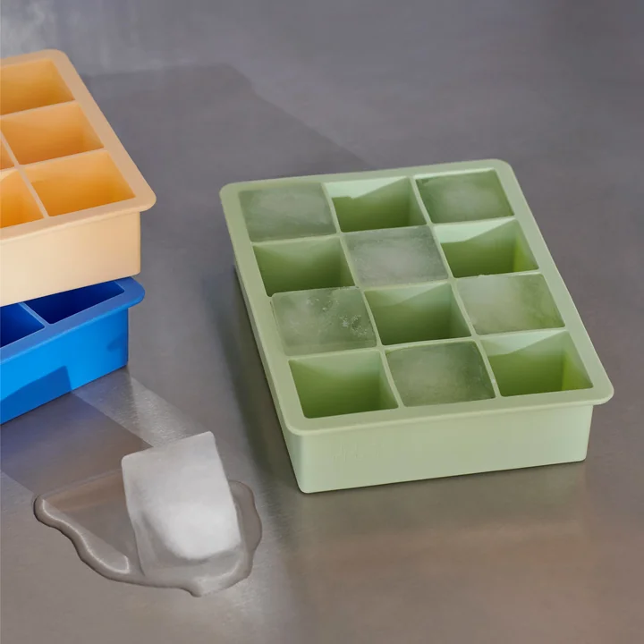 Siliconen ijsblokjesmaker rechthoekig XL van HAY