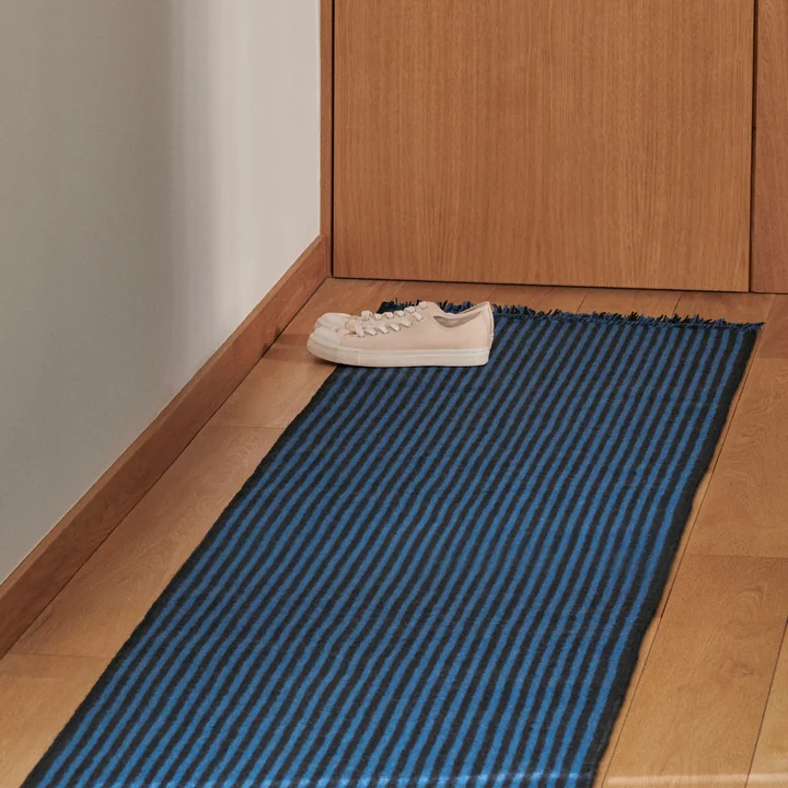 Stripes and Stripes Wool Tapijt van HAY