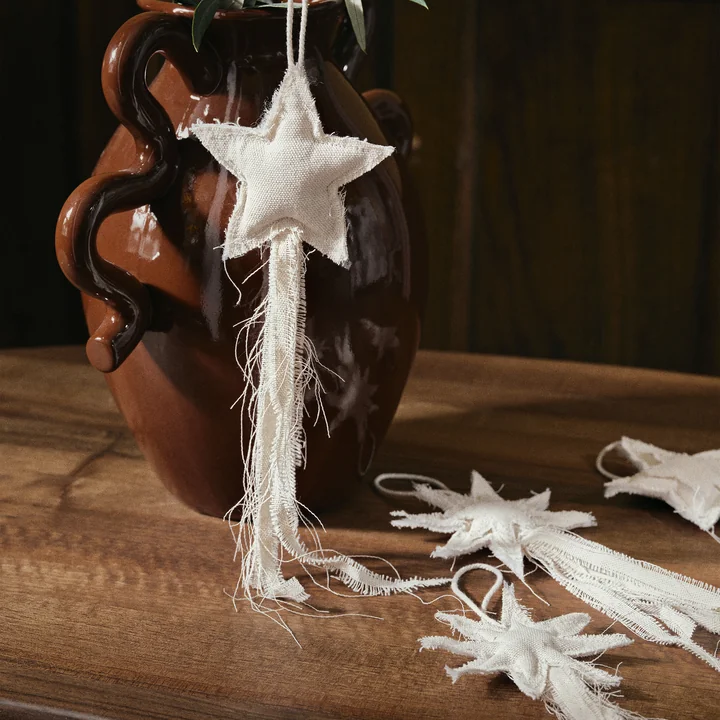 Vela Ster ornamenten van Ferm Living