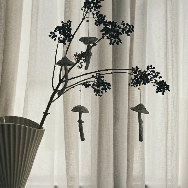 Mushroom Ornament van Ferm Living