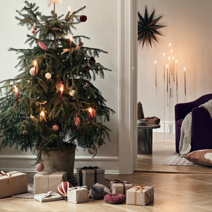 De kerstbalhangers van Broste Copenhagen