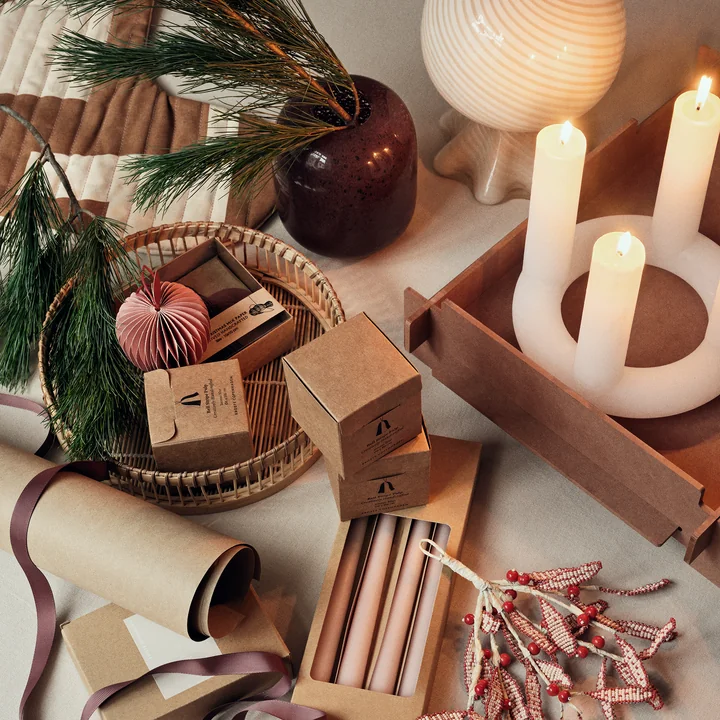 Christmas Pulp Decoratieve hangers van Broste Copenhagen