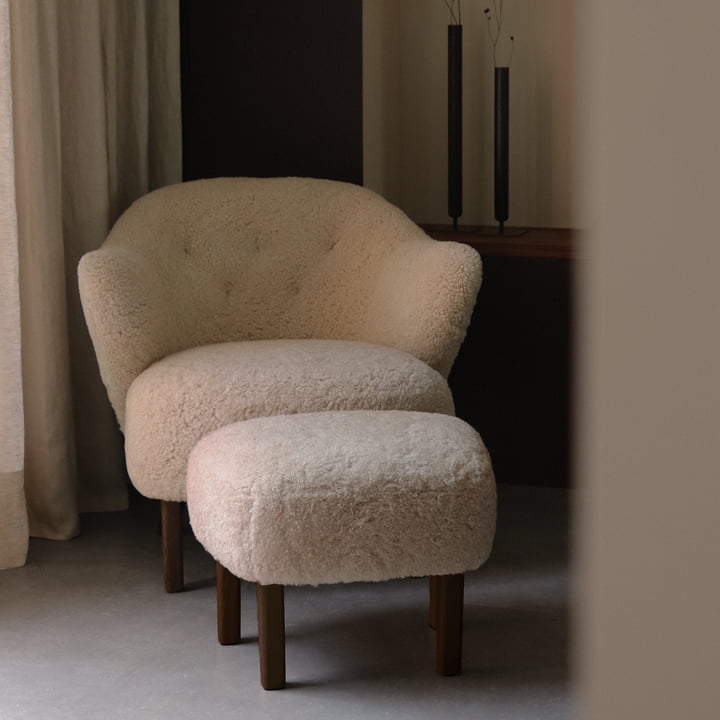 Audo - Ingeborg Fauteuil en poef