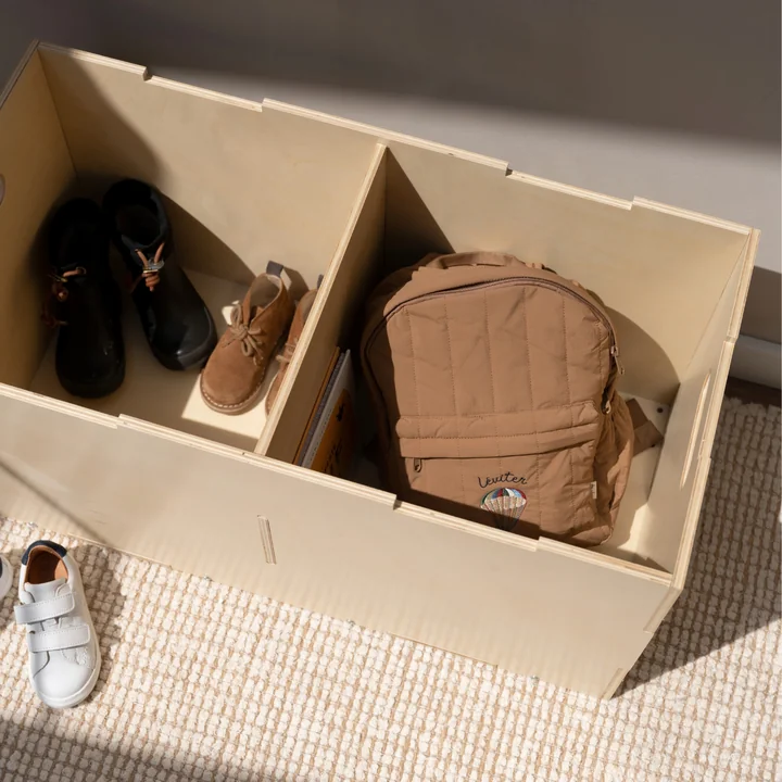 Nofred - Cube Opbergdoos, lang, berken