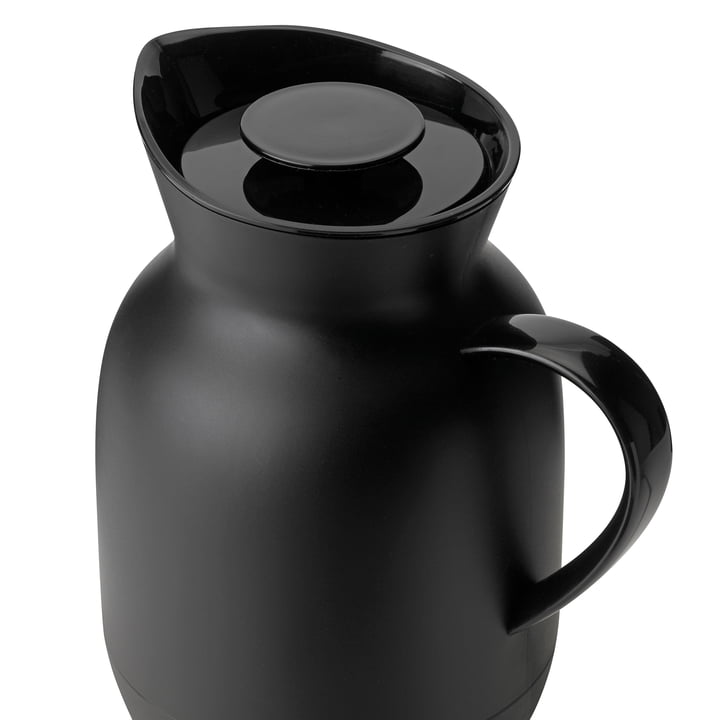 Stelton - Amphora Waterkoker, 1. 2l, zacht zwart