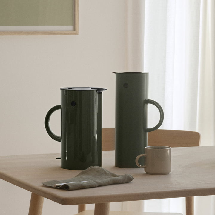 Stelton - Isoleerkan EM 77, 1 l soft donker bos