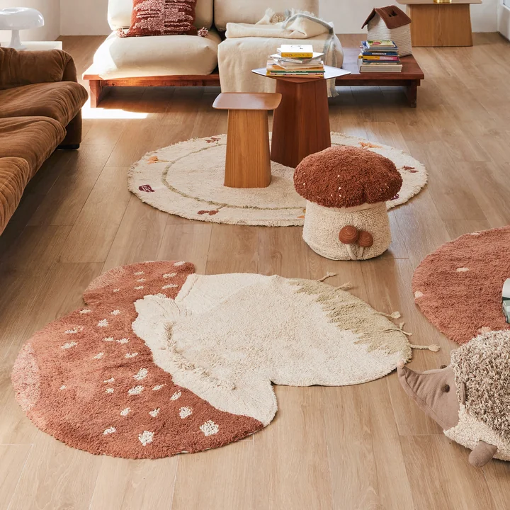 Paddenstoeltapijt van Lorena Canals