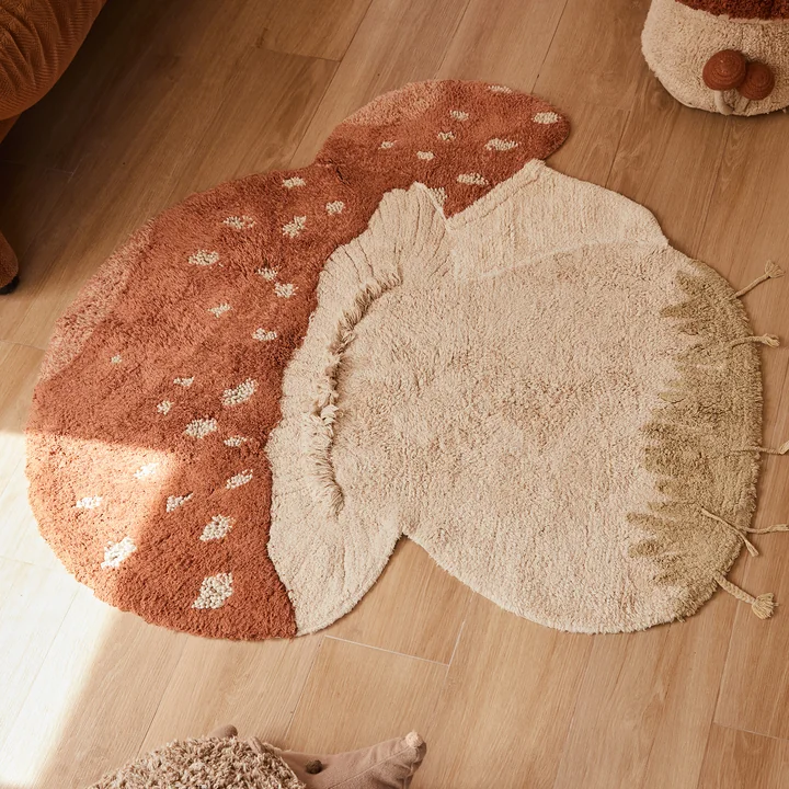 Paddenstoeltapijt van Lorena Canals