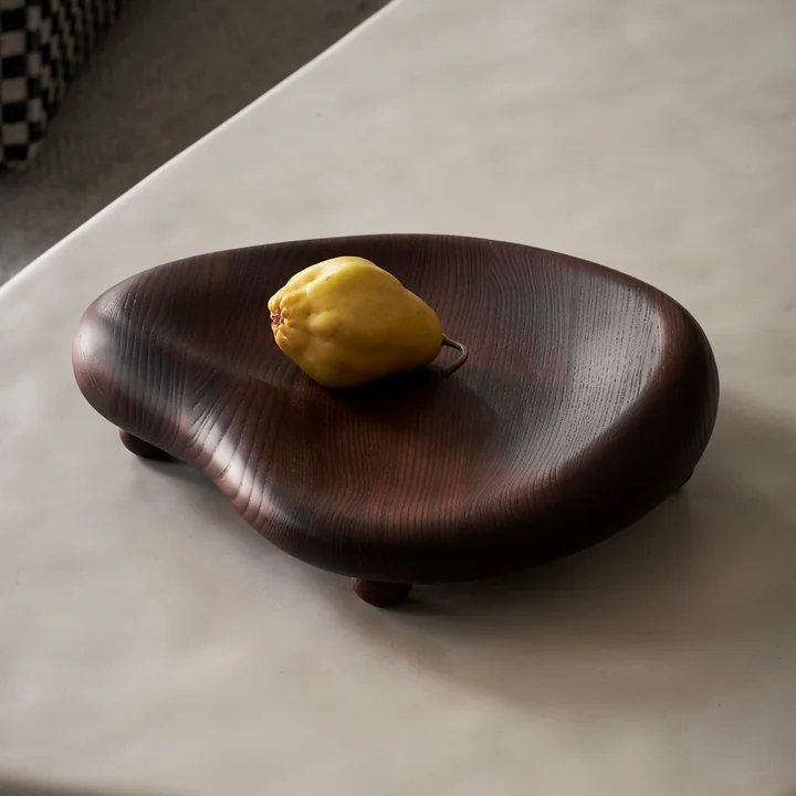 Cairn Centreerstuk, donkerbruin van Ferm Living